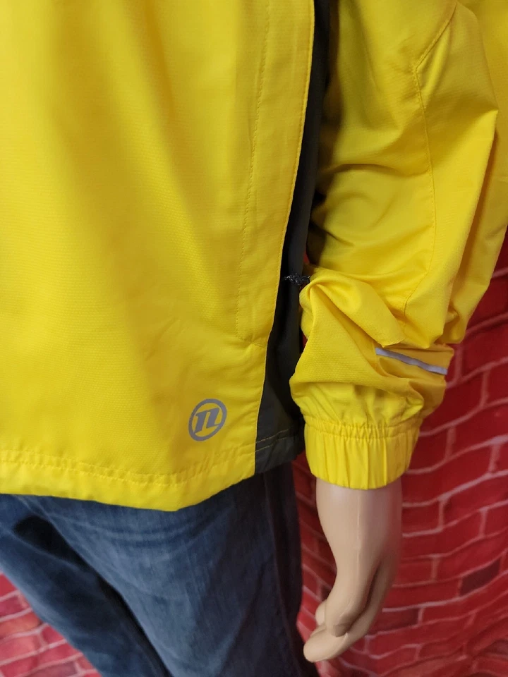 Novara Chaqueta Ciclismo Grande Amarilla Manga Larga Cremallera Completa NUEVA #R1 Foto 4 de 4