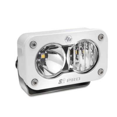 Baja Designs White S2 Pro Clear Driving/Combo 5000K LED Light Pod 2,245 Lumens
