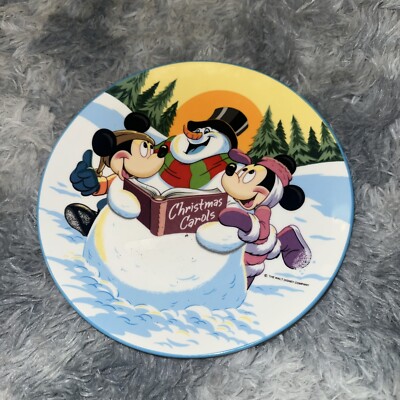 Vintage Schmid 1987 Walt Disney Collectors Gallery Merry Mouse Medley Plate