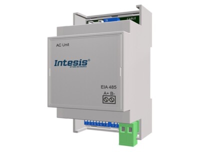 Intesis - Mitsubishi Electric Domestic, Mr.Slim and City Multi to Modbus RTU