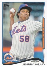 2014 Topps #591 Jenrry Mejia New York Mets 