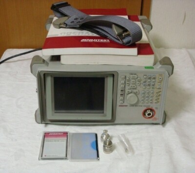 ADVANTEST U3641N /015/078 75ohm 3GHz RF Portable Spectrum Analyzer Rare