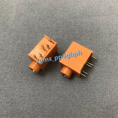 1 PCS NEW PJ325 PJ-215 headphone socket five-pin audio socket female yellow #F13