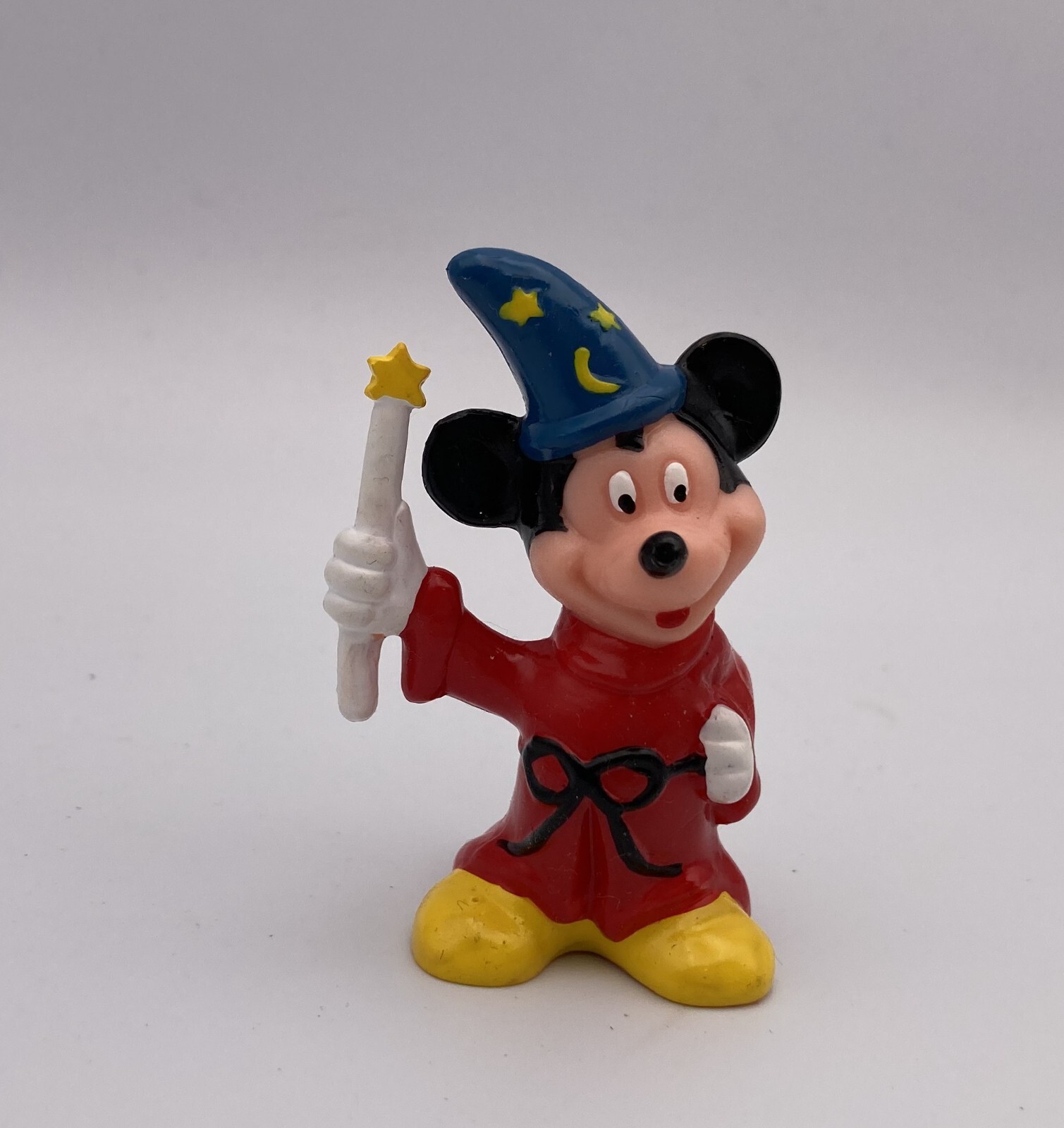 MICKEY MOUSE Sorcerer's Apprentice Fantasia PVC Vintage HONG KONG