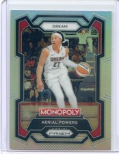 2024 Panini Monopoly Prizm WNBA ARIEL POWERS #48 SILVER PRIZM DREAM