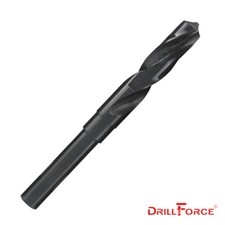Drillforce 9/16 in. S D Silver Deming HSS M2 Black Oxide 1/2" Shank Drill Bit