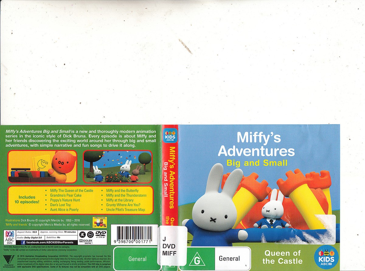 Miffy's Adventures-Big and Small-[10 Episodes]-Animated MA-DVD | eBay