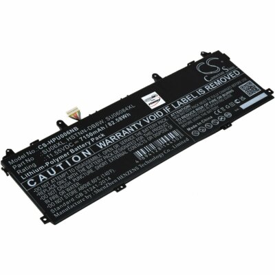 Akku für Laptop HP Spectre X360 15-df0100nd 11,55V 7150mAh/82,6Wh Li-Polymer Sch