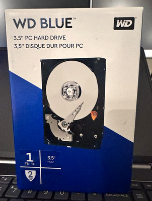 Western Digital WD Blue 1TB 3.5 in Internal Desktop HDD Hard Drive
