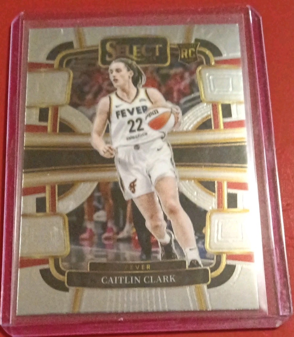2024 Panini Select WNBA - Concourse Caitlin Clark #72 Silver Prizm (RC)