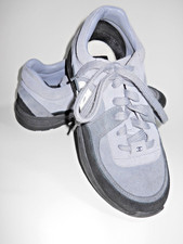 Chanel Black Grey Suede Sz EU 37 Sneakers