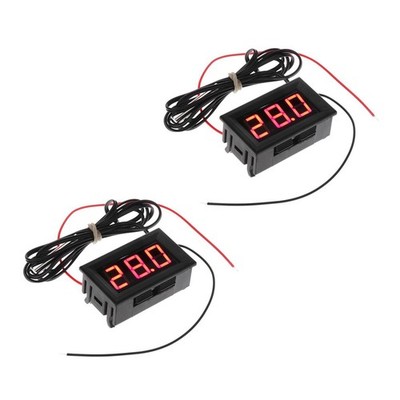 2X DC5-12V-50-110   Digitalthermometer  Kuehlschrank Temperatur Detektor mi9915