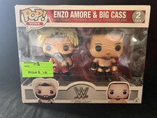 Funko Pop! Vinyl WWE Enzo Amore & Big Cass Walgreens Exclusive 2 Pack Multicolor