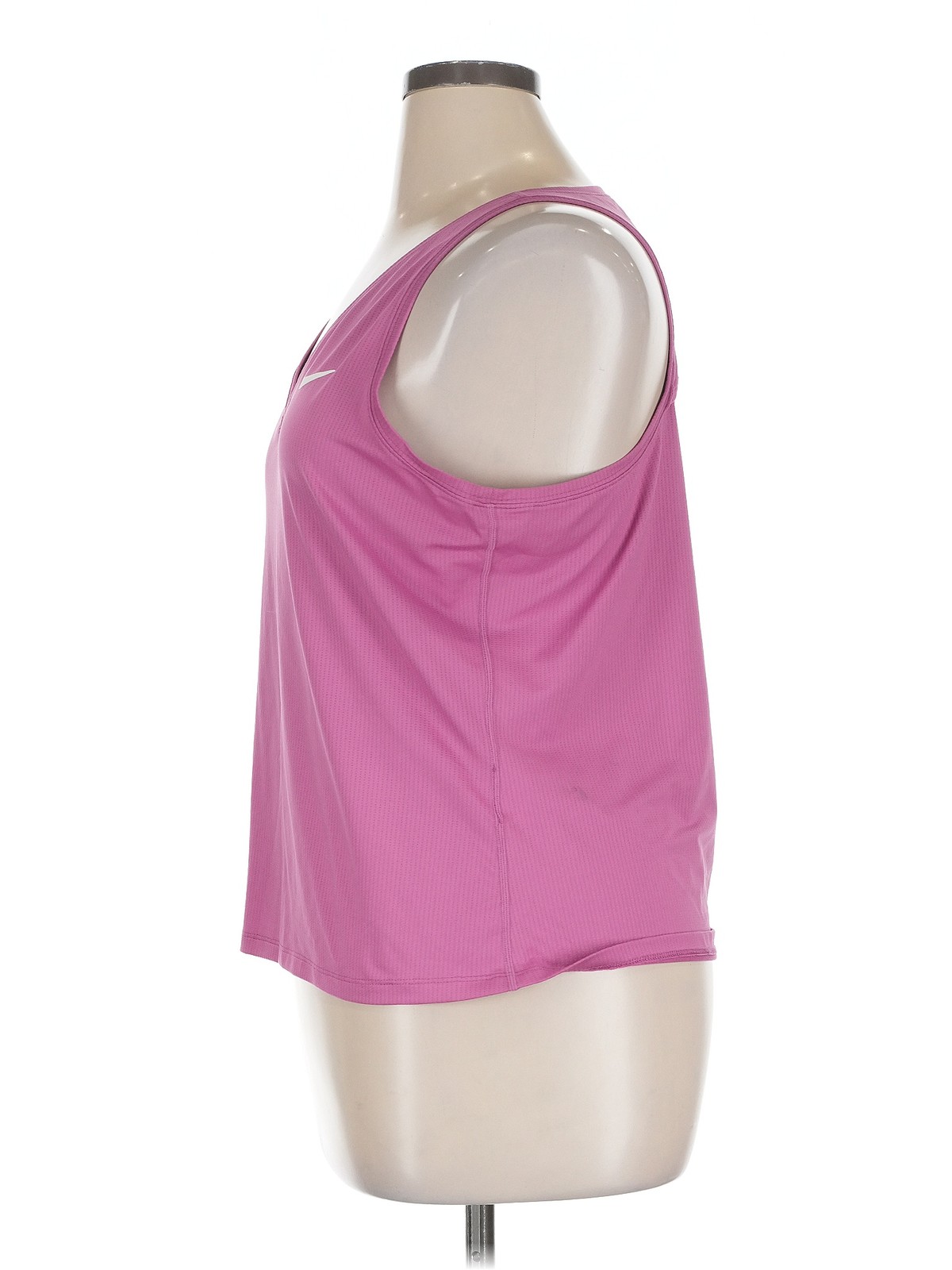 Nike Women Pink Active Tank XL thumbnail 4