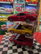 1:24 Scale Diecast Car Display Stand with RGB Lights & Remote Transparent