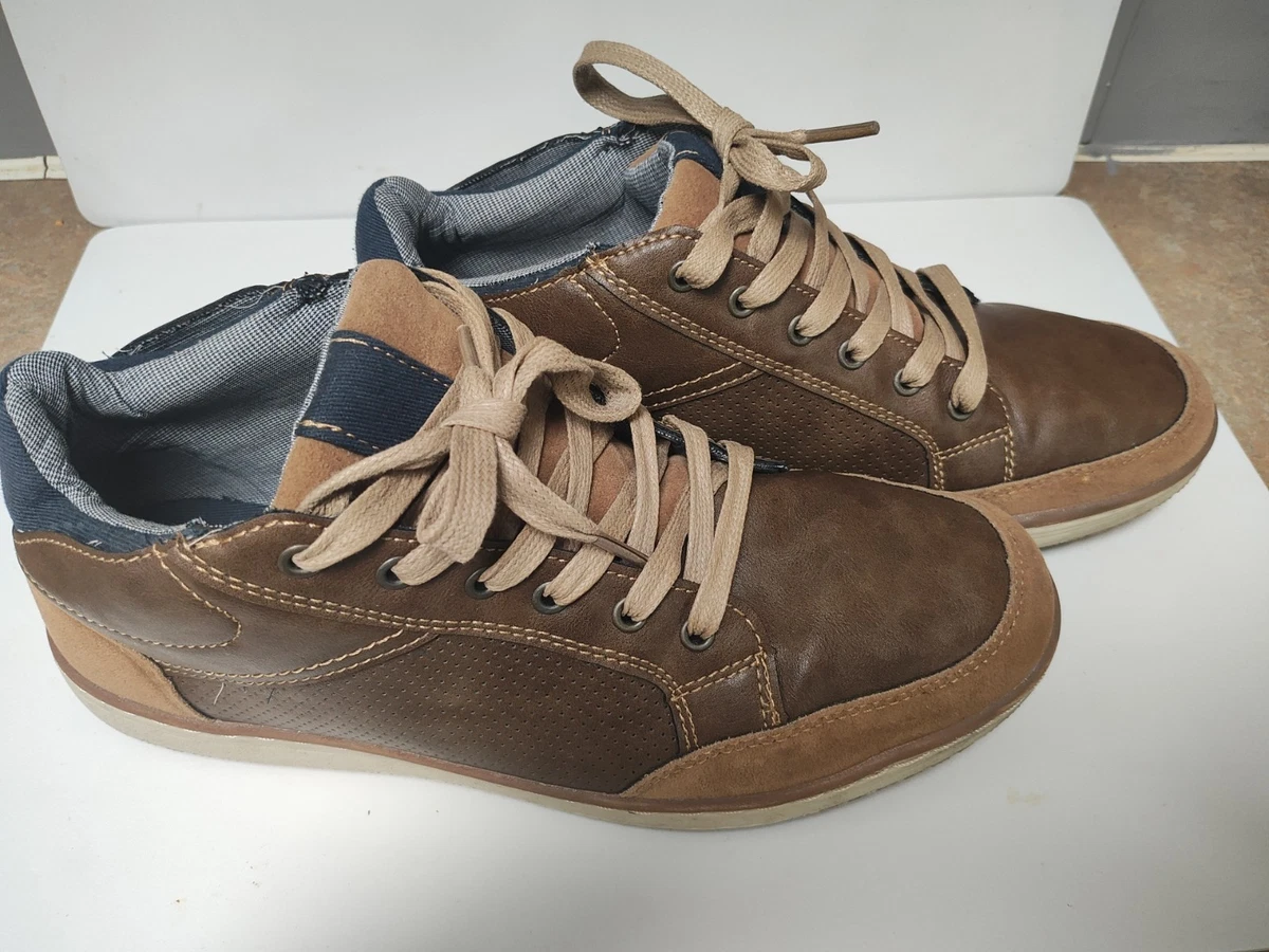 Gotcha: Mens Khaki/Tan Hipster Slip On Canvas Round Toed Sneaker Shoes Size 8 Amazon.com: Non Slip Work Shoes for Men Fashion Walking  main image 2