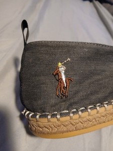 Polo Ralph Lauren Men’s Barron Espadrille Slip-Ons | Size 7 1/2 Barron Washed Twill Espadrille main image 2