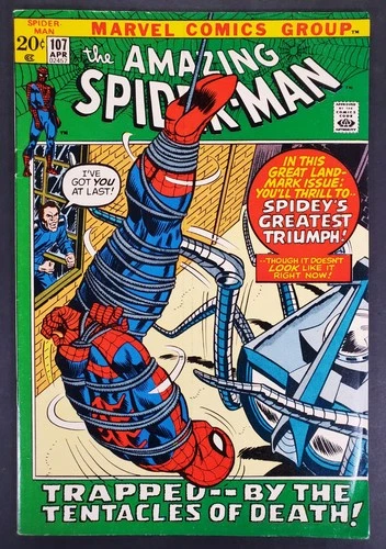 Amazing Spider-Man #107 Spider-Slayer Marvel Comics 1972