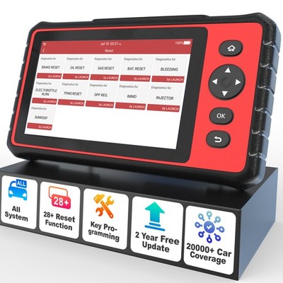 Launch CRP909 Car Bidirectional OBD2 All System Diagnostic Scanner Key Coding