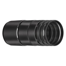 6Pcs M42 Lens Adapter Ring Extension Tube for Camera and Eyepiece, Black