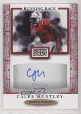 2021 Sage Premier Draft Auto Red Caleb Huntley #A114 Auto a8r