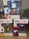 Marvel Funko Pop Lot Professor X Magneto Colossus