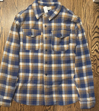 J.Crew Men's Plaid Seaboard Brushed Soft Knit Shirt Large L NWT