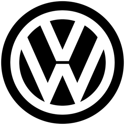Volkswagen Emblem Round Logo Decal Badge Vinyl Sticker VW
