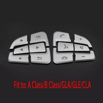 Lenkrad Taste Abdeckung Trimmen Set für MercedesBenz A B GLE CLA/C Class GLC NEU