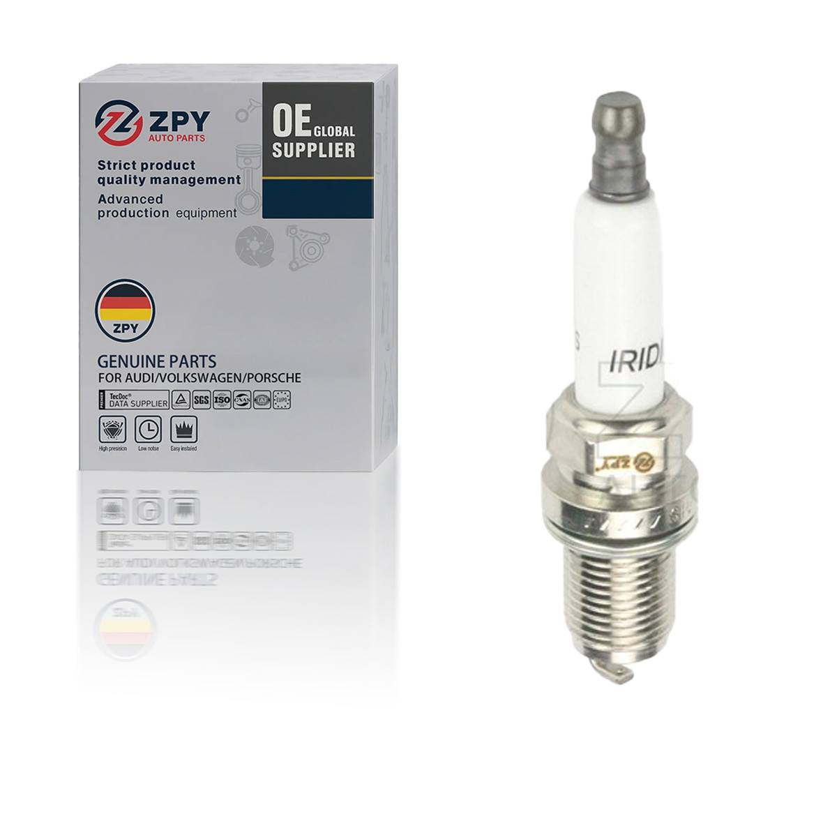 ZPY New Hight Quality Spark Plug For Audi Q5 A4 VW Jetta Tiguan 06H 905 611