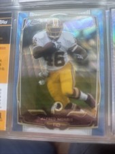 2014 Topps Chrome Blue Wave Refractor Alfred Morris #52