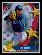 Roki Sasaki Los Angeles Dodgers 2025 Topps #SMLB-53 Stars of MLB