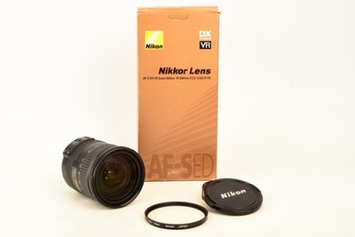 Nikon AF-S DX 18-200mm f/3.5-5.6G ED VR Lens in Box AS-IS PARTS REPAIR V38
