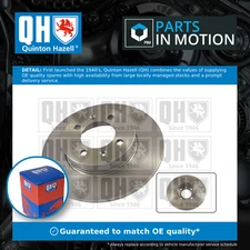 2x Brake Discs Pair Solid Rear 240mm BDC5161 Quinton Hazell Set GBD90842 Quality