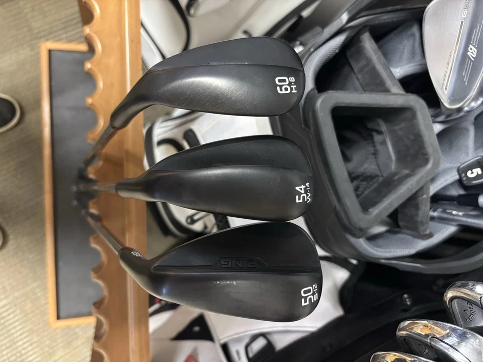 MINT Ping S159 Wedge Set 50 S 12, 54 W 14, 60 H 8 OBAN CT 115 Extra Stiff - Image 2 of 4