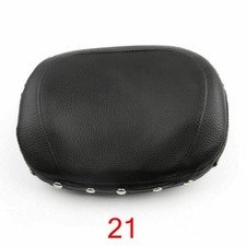 Universal Black Backrest Cushion Pad for Honda Kawasaki Suzuki Yamaha