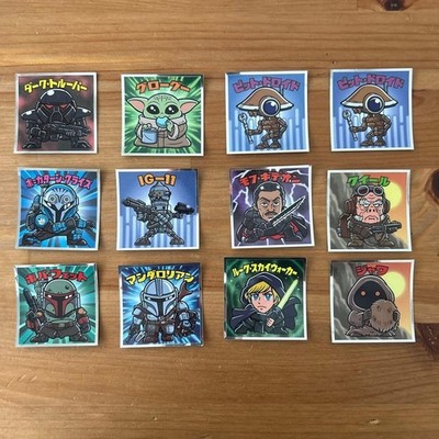 Star Wars Bikkuriman Sticker 12er Set