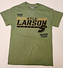 Kyle Larson #5 Nascar 2026 Hendrick Cars Military Green Shirt XL
