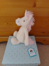 Jellycat Small Bashful Unicorn. Retired Version. Brand New With Tags.
