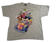 Vintage Mickey Unlimited Disney Orlando Graphic T Shirt Men XL Gray Crewneck