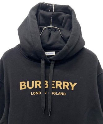 BURBERRY Logo hoodie Size: L Black Men 8104244 | eBay