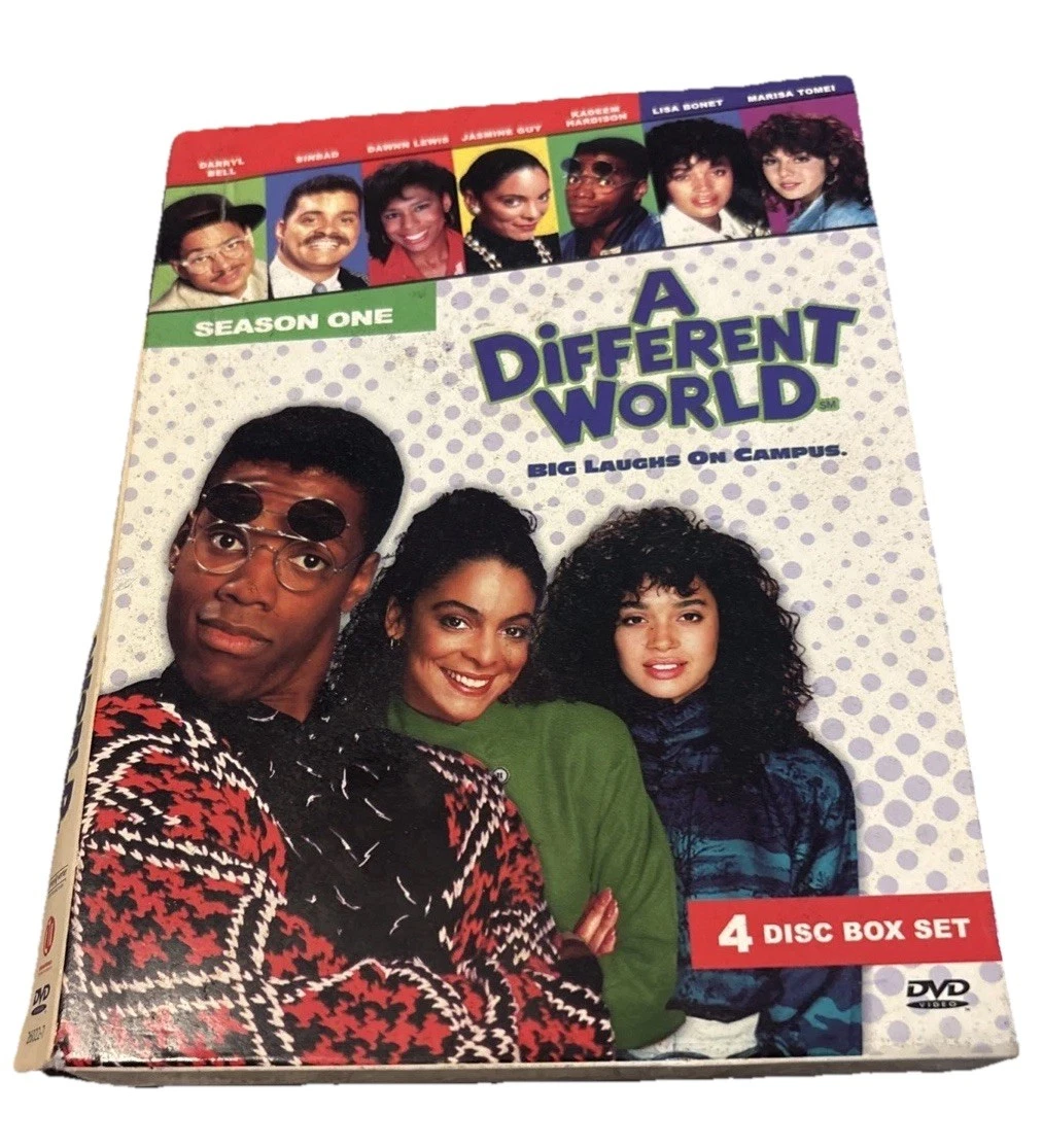 A Different World: Season 1 DVD 4-Disc Set w/ Booklet (Tupac