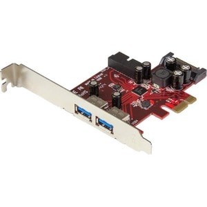 Startech 4 Port Pci Express Usb 3.0 Card 5Gbps 2 External & 2 Internal Idc Sata