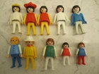 Lot of 10 Vintage 1974 Playmobil Geobra Figures