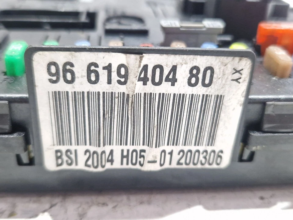 9661940480 CENTRALINA BSI / 61211 PER PEUGEOT 307 BREAK / SW S104.2002->06.20 - Immagine 4 di 4