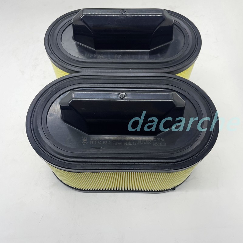 2pcs Engine Air Filter Fits for Maserati Ghibli Quattroporte Levante 670001545