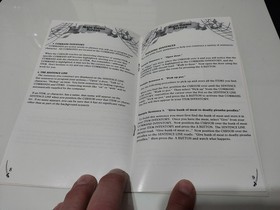 The Secret Of Monkey Island Sega CD Instruction Manual Only, No Game Or Box