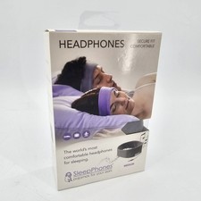 SleepPhones Wireless Sleep Headphones Medium, Soft Gray - Fleece Fabric