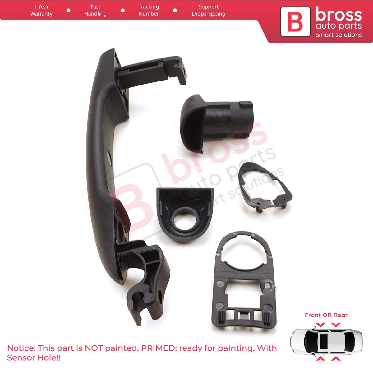 Door Handle W Sensor 806706656R For Renault Fluence Megane 3 Clio