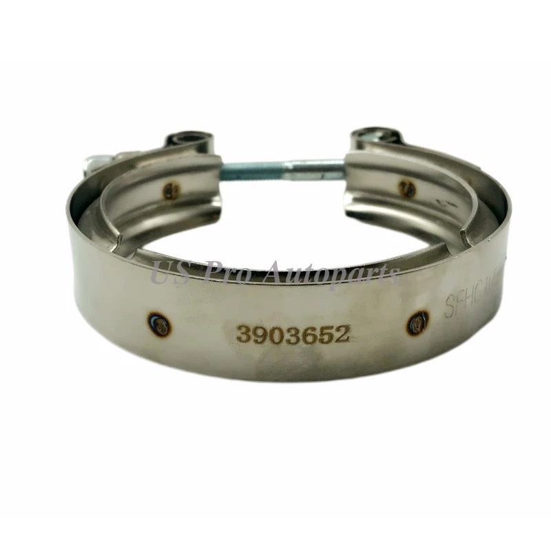 Abrazadera de banda en V OEM 3903652 salida turbo para Cummins 6BT 5.9 Dodge Ram  Foto 4 de 4